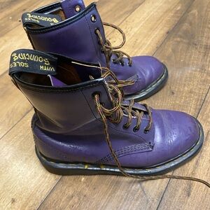 Dr. Martens size 7.5 Purple